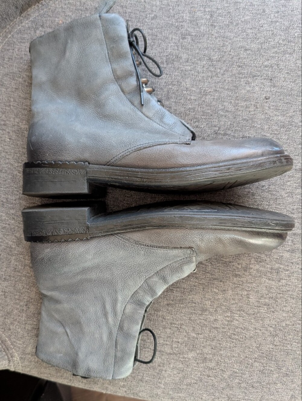 MJUS Lace-Up Combat Boots - Picture 2 of 7